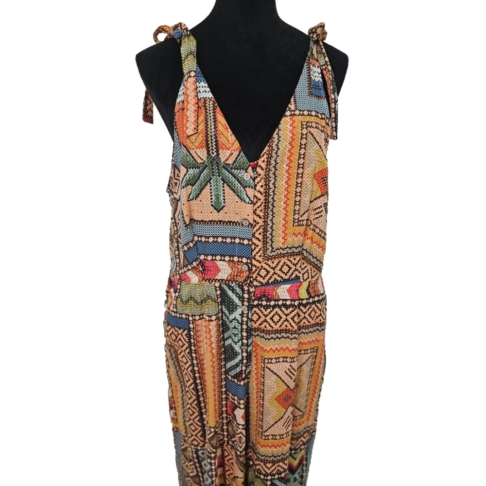 Haute Hipp Geometric Print Women's Jumpsuit-Size Small - Picture 10 of 17